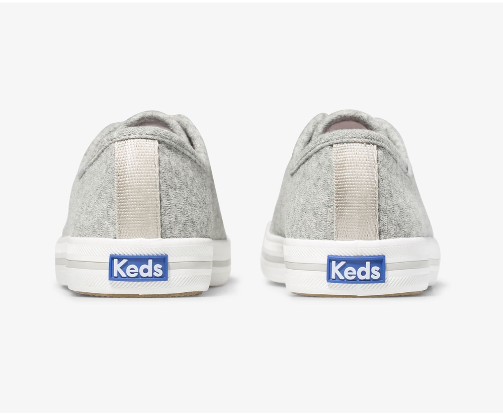 Keds Sneaker Damen Grau - Kickstart Triangle Jersey - NWA-095243